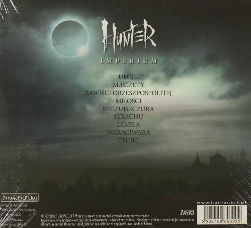 Hunter: Imperium (digipack) [CD]