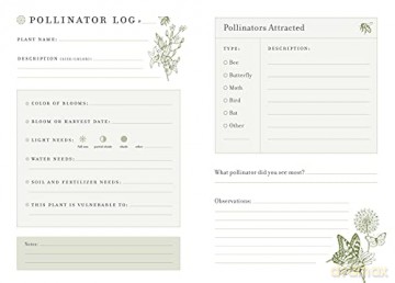 The Pollinator Journal: A Gardener's Journal for Cultivating Pollinator Gardens (Pollinator Collection) - Insight Editions [KSIĄŻKA]