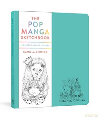 The Pop Manga Sketchbook: A Guided Drawing Journal - Camilla D'Errico [KOMIKS]