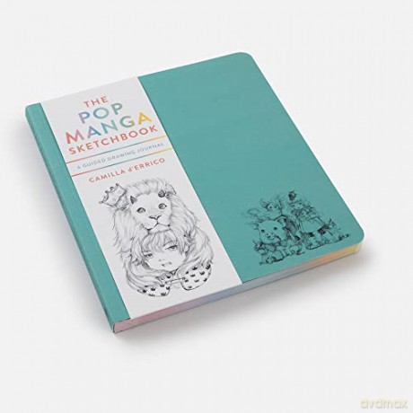 The Pop Manga Sketchbook: A Guided Drawing Journal - Camilla D'Errico [KOMIKS]