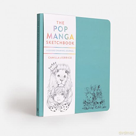 The Pop Manga Sketchbook: A Guided Drawing Journal - Camilla D'Errico [KOMIKS]