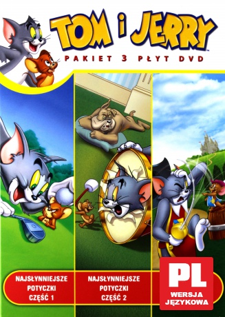 Tom i Jerry: Najsłynniejsze Potyczki [BOX] [3DVD]