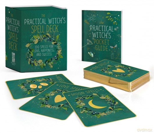 The Practical Witch's Spell Deck: 100 Spells for Love, Happiness, and Success (Rp Minis) - Cerridwen Greenleaf [KSIĄŻKA]