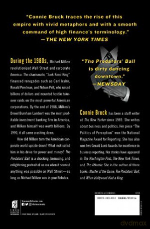 The Predators' Ball: The Inside Story of Drexel Burnham and the Rise of the Junk Bond Raiders - Connie Bruck [KSIĄŻKA]