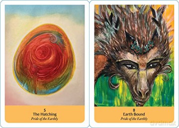 The Pride of Dragons Oracle: A 44-Card Deck and Guidebook - Angelo Thomas [KSIĄŻKA]