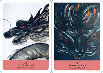 The Pride of Dragons Oracle: A 44-Card Deck and Guidebook - Angelo Thomas [KSIĄŻKA]