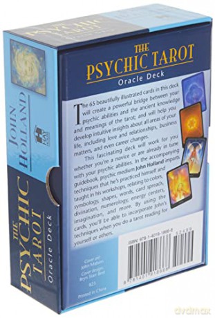 The Psychic Tarot Oracle Deck, 14 x 10 x 3.5 cm - John Holland [KSIĄŻKA]