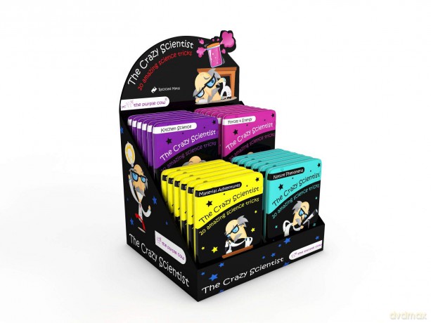 The Purple Cow Crazy Scientist Kitchen Science Activity Set [KSIĄŻKA]