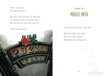 The Puzzler's Riddles - Express Edition (Secrets of the Library of Doom - Express Editions) - Michael Dahl [KSIĄŻKA]