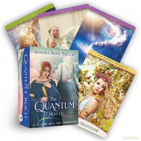 The Quantum Oracle: A 53-Card Deck and Guidebook - Sandra Anne Taylor [KSIĄŻKA]