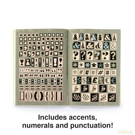 The Ransom Note Sticker Book: Thousands of Letters for Your Anonymous Messages - Luke Herriott [KSIĄŻKA]