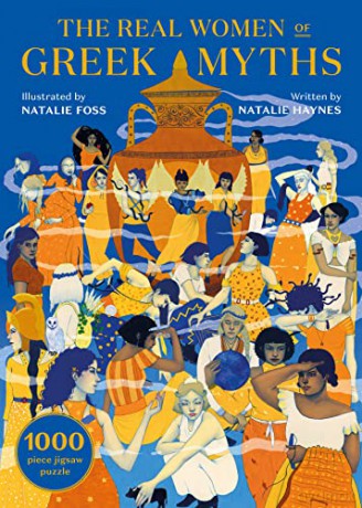 The Real Women of Greek Myth Jigsaw: A 1,000 Piece Jigsaw Puzzle - Natalie Haynes [PUZZLE]