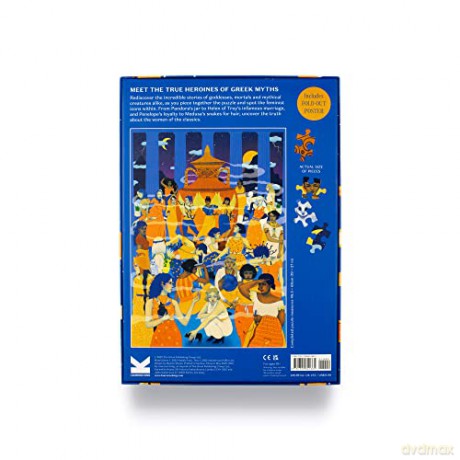 The Real Women of Greek Myth Jigsaw: A 1,000 Piece Jigsaw Puzzle - Natalie Haynes [PUZZLE]