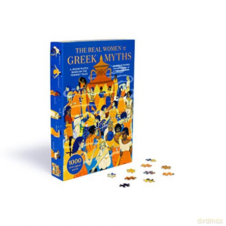 The Real Women of Greek Myth Jigsaw: A 1,000 Piece Jigsaw Puzzle - Natalie Haynes [PUZZLE]