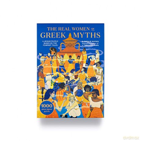 The Real Women of Greek Myth Jigsaw: A 1,000 Piece Jigsaw Puzzle - Natalie Haynes [PUZZLE]