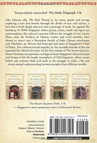The Red Thread: A Chinese Tale of Love and Fate in 1830s Singapore (The Straits Quartet) - Dawn Farnham [KSIĄŻKA]