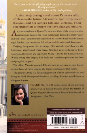 The Romanov Brides: A Novel of the Last Tsarina and Her Sisters - Clare Mchugh [KSIĄŻKA]