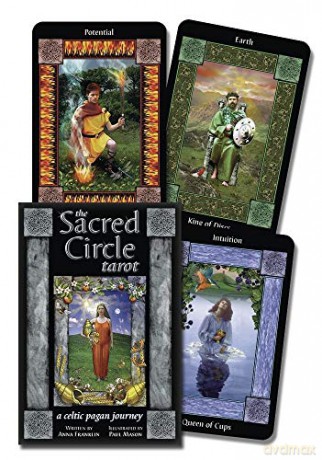 The Sacred Circle Tarot Deck: A Celtic Pagan Journey - Anna Franklin [KSIĄŻKA]
