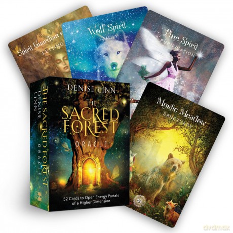 The Sacred Forest Oracle: 52 Cards to Open Energy Portals of a Higher Dimension - Denise Linn [KSIĄŻKA]
