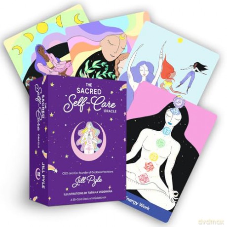 The Sacred Self-Care Oracle: A 55-Card Deck and Guidebook - Jillian Pyle [KSIĄŻKA]