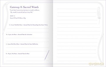The Sacred Woman Journal: Eighty-Four Days of Reflection and Healing - Queen Afua [KSIĄŻKA]