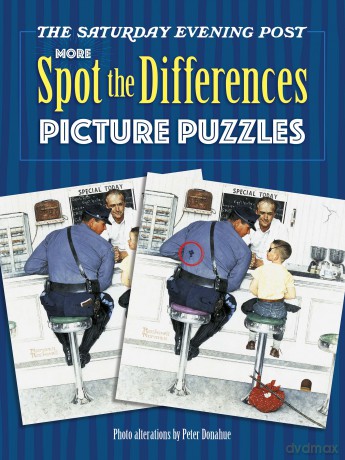 The Saturday Evening Post MORE Spot the Differences Picture Puzzles (Dover Kids Activity Books) - Peter Donahue [KSIĄŻKA]