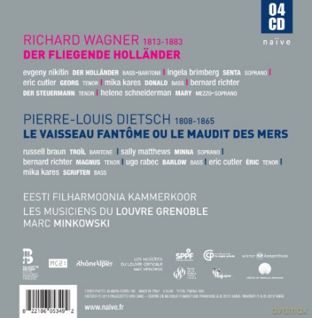 Minkowski/ Musiciens Du Louvre: Wagner Der Fliegende Hololander, Dietsch [CD]