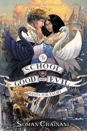 The School for Good and Evil #4: Quests for Glory: Now a Netflix Originals Movie - Soman Chainani [KSIĄŻKA]