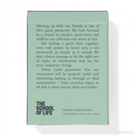 The School of Life - Meeting Friends - 52 Conversation Cards to Kindle Connection - The School of Life [KSIĄŻKA]