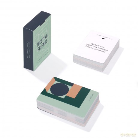 The School of Life - Meeting Friends - 52 Conversation Cards to Kindle Connection - The School of Life [KSIĄŻKA]