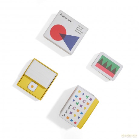 The School of Life - Teamwork Game - 100 Cards and Exercises to Build Better Team Dynamics - The School of Life [KSIĄŻKA]