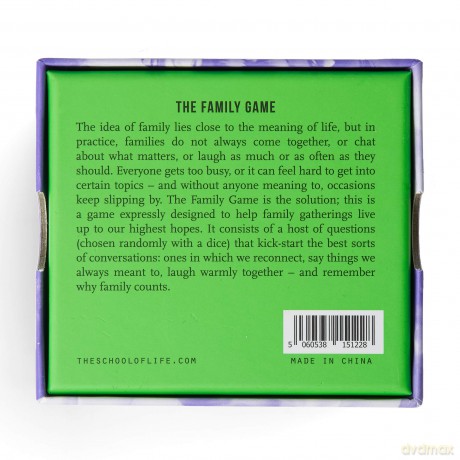 The School Of Life - The Family Game - 100 Cards to Help You Laugh and Re-connect With Those Who Matter - The School of Life [KSIĄŻKA]