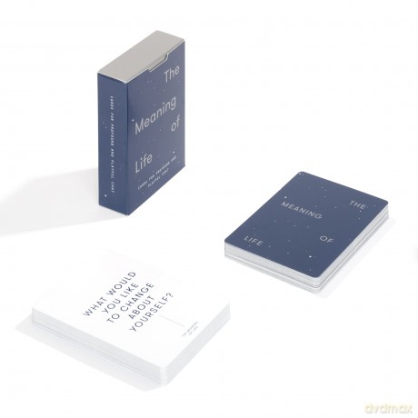 The School Of Life - The Meaning of Life - 52 Cards for Profound and Playful Chat - Adult Card Game - The School of Life [KSIĄŻKA]