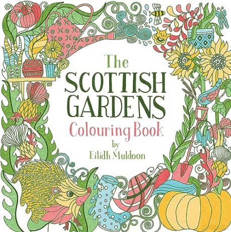 The Scottish Gardens Colouring Book - Eilidh Muldoon [KSIĄŻKA]
