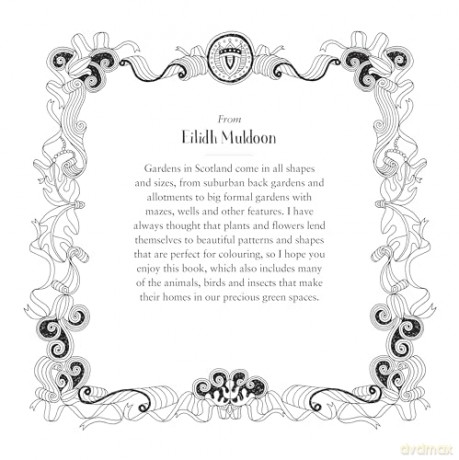 The Scottish Gardens Colouring Book - Eilidh Muldoon [KSIĄŻKA]