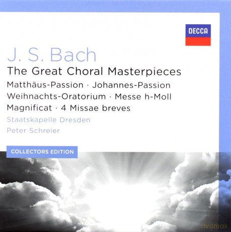 Schreier/ Skd: Bach Great Choral Masterpieces (Collectors Edition) [12CD]
