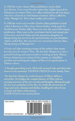 The Search for Shangri-La: A Journey Into Tibetan History - Veronica Roth [KSIĄŻKA]