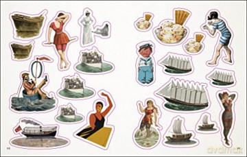The Seashore Sticker Anthology: With More Than 1,000 Vintage Stickers - Dk [KSIĄŻKA]