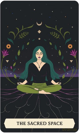 The Secret Oracle of the Green Witch - Cecilia Lattari [KSIĄŻKA]