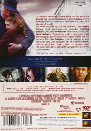 Złodziejka książek [DVD]