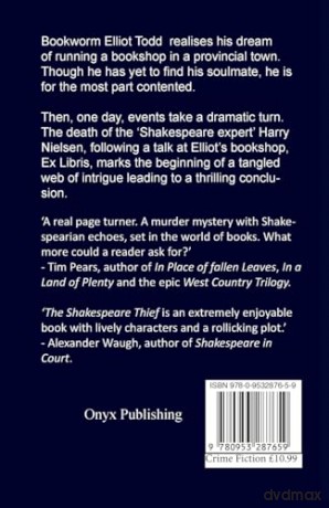 The Shakespeare Thief: An Elliot Todd Mystery (1) (Elliot Todd Mysteries) - Lionel Ward [KSIĄŻKA]