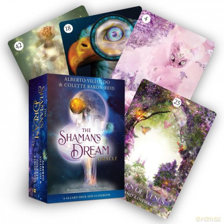 The Shaman's Dream Oracle: A 64-Card Deck and Guidebook - Colette Baron-Reid [KSIĄŻKA]