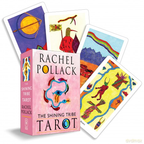 The Shining Tribe Tarot: The Definitive Edition - 83 cards and 272pp guidebook: The Definitive Edition 83 Cards and 272-Page Full-Colour Guidebook - Rachel Pollack [KSIĄŻKA]