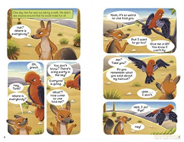 The Sky Fox: A Peruvian Graphic Folktale (Discover Graphics: Global Folktales) - Alberto Rayo [KSIĄŻKA]