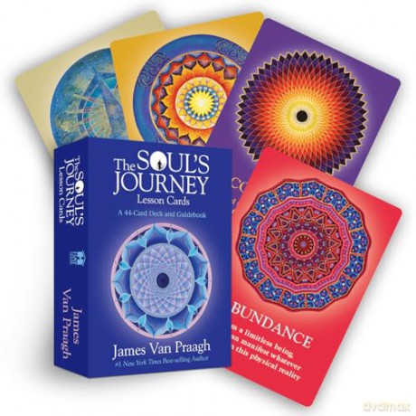 The Soul's Journey Lesson Cards: A 44-Card Deck and Guidebook - Mr James Van Praagh [KSIĄŻKA]