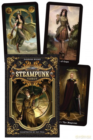 The Steampunk Tarot - Barbara Moore [KSIĄŻKA]