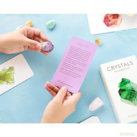 The Stone Crystals Deck: 78 Crystals to Energize Your Life - Andrew Smart [KALENDARZ]