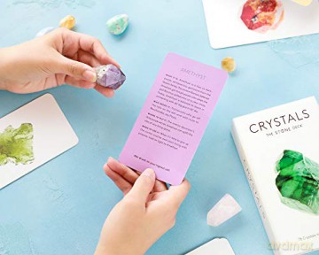 The Stone Crystals Deck: 78 Crystals to Energize Your Life - Andrew Smart [KALENDARZ]