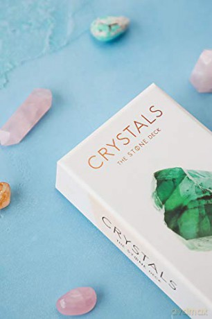 The Stone Crystals Deck: 78 Crystals to Energize Your Life - Andrew Smart [KALENDARZ]
