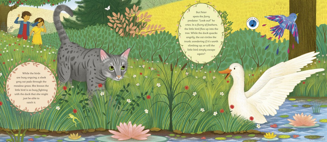 The Story Orchestra: Peter and the Wolf: Press the note to hear Prokofiev's music (9) - Jessica Courtney Tickle [KSIĄŻKA]